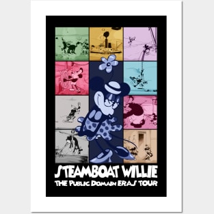 Steamboat Willie The Public Domain Eras Tour - 2 Posters and Art